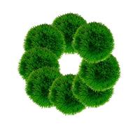 Abaodam 8 pezzi Piante Artificiali per Palline Piante Acquatiche Plastica Realistiche Decorazioni Vivide per Serbatoio Leggere e Compatte per Dei