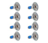 Abaodam 8 Pezzi Viti in Acciaio Inox per Attacchi Snowboard con Rondelle, Kit di Montaggio Compatibile per Riparazione e Sostituzione Hardware Attrezzi Sportivi Invernali