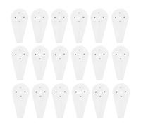 Abaodam 80pezzi Ganci Appendi Invisibili Traceless Per Decorazioni Murali Adatti Diverse Superfici Soluzione Per Casa Ufficio e Scuola