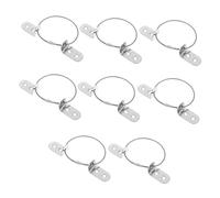 Abaodam 8pezzi Ancoraggi Antiribaltamento per Mobili in Metallo Kit di Sicurezza per Mobili Staffe da Gradi per Fissaggio Parete Cinghie per Mensole e Librerie Protezione per Ragazzo