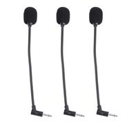Abaodam 9 Pz piccolo microfono microfoni per computer microfono dell'altoparlante portatile compatibili cuffie boose del telefono taglio dritto auricolare scheda audio