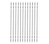 Abaodam Accessori a Forma di U e Lame a Spirale per Seghetto Alternativo in Acciaio 45# Set da 12 Pezzi per Modellismo e Mini Utensili Manuali