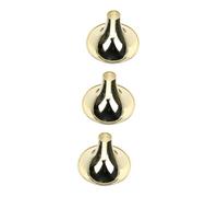 Abaodam Accessorio Suona 3 Pz ciotola suona casse audio maggiore tromba corno Accessori ottone Accessorio Suona Professionale Addensato