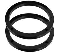 Abaodam Adattatori Anelli Distanziatori per Altoparlanti Auto 6.5 Pollici in Plastica Robusta per Migliorare Qualità Audio e Ridurre Rumore, Set 1 Coppia