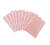 Abaodam Adesivi Direzionali Freccia Rossa 1000 Pezzi Etichette Adesive in Rame Facili da Staccare e Applicare per Centri Comunitari e Chiese