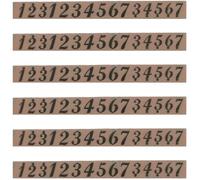 Abaodam Adesivi per Tamburo a Lingua 6 Pezzi, Decalcomanie per Scale Musicali in Carta di Qualità, Accessori per Esercitarsi Tamburo Etereo per Principianti e Studenti