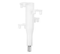 Abaodam Albero di Ricambio in Plastica per Tritacarne da 2 Litri, Accessorio per Carne Funzione Antiscivolo per Uso Domestico
