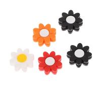 Abaodam Ammortizzatore per Racchetta da Tennis in Silicone a Forma di Petalo 5 Pezzi, Riduce Le Vibrazioni e Accessorio Creativo per Giocatori di Tennis Colore Casuale