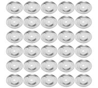 Abaodam Anelli Campanelli 50 Argento 50 per Tamburello in Inossidabile Resistenti Accessori Essenziali per Strumenti a Percussione in Vari Contesti Musicali