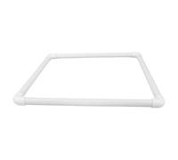 Abaodam Anello Galleggiante Quadrato 40 Cm per Alimentazione Pesci, Barriera Vegetale per Acquari e Laghetti, Cerchio per Piante da Stagno Scambio Ossigeno e Riduzione Sprechi Alimentari