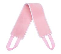Abaodam Applicatore per Autoabbronzante Schiena in Fibra Rosa Distribuzione Uniforme, Compatibile Tutti i Tipi di Pelle, per Un'abbronzatura senza Striature