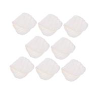 Abaodam Articoli Per Neonati E Bambini Fodere Per Pannolini in Tessuto Di Cotone Inserti Per Pannolini Morbidi Traspiranti Lavabili Riutilizzabili Fodere Bianche Per Neonati