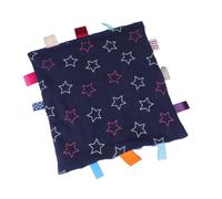 Abaodam Asciugamano Massaggiante per Ragazzo Ragazza e Peluche Blu, Giocattolo a Forma di Fagiolo per Rilassare e Insegnare Divertendo, come Regalo Nascita