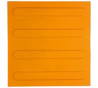 Abaodam Assi Cieche Pratiche in Pvc Per Pavimenti Esterni, Pannelli Tattili Per Vialetti e Aree Verdi, Mattoni Per Segnaletica Tattile Dedicata a Persone Difficoltà Visive