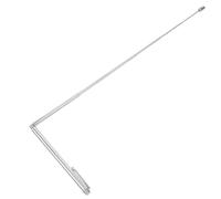 Abaodam Asta Telescopica in Ottone per Radiestesia Resistente con Finitura Elettroplaccata Strumento Versatile per Ricerca Acqua e Uso Esterno Manico Lungo Ergonomico Design Retrattile