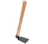 Abaodam Attrezzo da Giardino Manico in Legno e Ferro Khaki, Strumento Portatile per Diserbo e Lavorazione del Terreno, per Agricoltura e Orticoltura