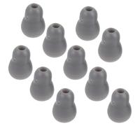 Abaodam Auricolari per Stetoscopio in PVC Grigio Set da 10 Pezzi di Tappi Auricolari Sostitutivi Piccoli per Uso Medico e Diagnostica Professionale