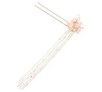 Abaodam Bacchetta per Capelli con Nappa in Lega Forcina Vintage con Fiore Decorazione Capelli Stile Cinese per Sposa e Uso Quotidiano Accessorio Elegante Hanfu Retrò