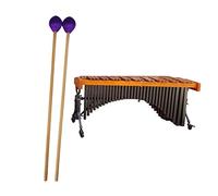 Abaodam Bacchette in Legno Per Marimba A Percussione Manuale Con Impugnatura Robusta E Mazzuolo in Gomma Per Le Performance