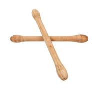 Abaodam Bacchette in Pelle di Mucca 24 Pollici per Tamburi da Guerra, Set 2 Pezzi Antiscivolo in Legno per Batteria Musicale, Accessori per Percussioni Adatti a Ragazzo Ragazza e Adulti