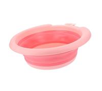 Abaodam Bacinella Portatile Cartone per Ragazzo e Lavatoio Multifunzionale per Bagno e Campeggio Design Cartoon Leggera e Facile Riporre con Gancio per Scolatura