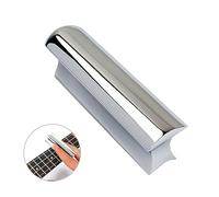 Abaodam Barra Tonale Per Chitarra Steel Slide in Acciaio Inossidabile Cromato Barre Per Chitarra Steel Design Concavo Migliorato Elettrica e Acustica Hawaiana