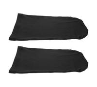 Abaodam Berretto per Chioma Dreadlock in Spandex 2pezzi Nero Traspirante e Elastico per Mantenere L'acconciatura Stile Street Daily Wear per Uomini e Appassionati Hip-hop