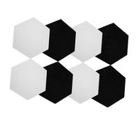 Abaodam Blocchi Fonoassorbenti - 8 Pezzi - Isolamento Acustico Per Porte - Materiale Fonoisolante Autoadesivo