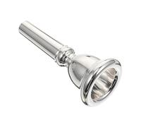 Abaodam Bocchino Per Strumento Musicale in Ottone Placcato Argento, Accessorio Resistente Per Strumento Portatile, Ricambio Durevole Per Esercizi e Concerti