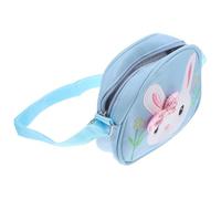 Abaodam Borsa a Tracolla per Bambine Design Coniglietto, Spallacci Regolabili, Resistente Cerniera, per Scuola, Viaggi e Attività All’aperto, Adatta a Bambine Dai 6 Agli 8 Anni, Regalo