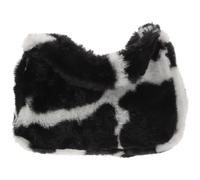 Abaodam Borsa Pelosa Donna a Tracolla, Morbida, Leggera, Capiente | Poliestere e Peluche, Stile Semplice ed Elegante, per Scuola e Weekend, Uso Quotidiano