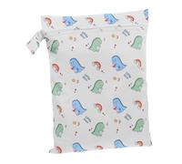 Abaodam Borsa per Pannolini per Ragazza Organizer Capiente con Tasca Zip per Vestiti Sporchi Salviette Bagnate Pannolini e Articoli Essenziali