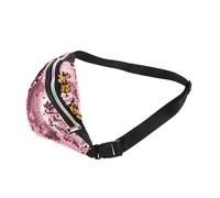 Abaodam Borsetta Da Donna Paillettes Glitterate Borsa Vita Regolabile Per Sport e Uso Quotidiano Accessorio Shiny Per Viaggi e Attività All Aperto Design Sirena