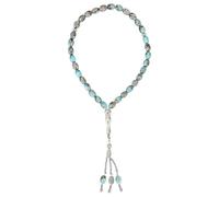 Abaodam Bracciale Perline in Vetro e Smalto Colorato Decorativo, Design Delicato, Resistente per Amici Pregano o Partecipano a Cerimonie Religiose
