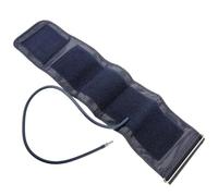 Abaodam Bracciale Sfigmomanometro Manuale Morbido e Regolabile per Misurare Pressione Braccio Accessorio Compatibile per Uso Domestico e Clinico Fascia Blu