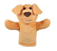 Abaodam Burattino a Mano Cane in Peluche Morbido, Marionetta Animale per Giochi di Ruolo Educativi e Narrazione, Giocattolo Interattivo e Asilo Nido