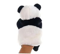 Abaodam Burattino a Mano Panda 25 Cm in Peluche Sicuro e Resistente, Pupazzo per Giochi di Ruolo e Narrazione Interattiva, Marionetta e Attività Genitore-figlio