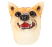 Abaodam Burattino a Mano Testa Cane Shiba Inu, Burattini Per Bambini, Pupazzo in Vinile Leggero e Morbido, Giocattolo Interattivo Narrativo Per Feste e Gioco Educativo Indoors/outdoors