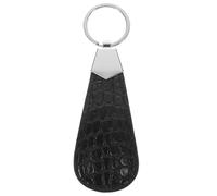 Abaodam Calzascarpe Mini Portatile in Pelle PU con Portachiavi Accessorio Leggero e Compatto per Viaggio Sollevatore Caviglie Protettivo per Scarpe in Pelle e Tacchi Facile da Usare e