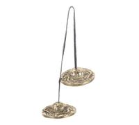 Abaodam Campana Per Piatti in Rame Ritmico Da Viaggio Utile Per Meditazione e Cerimonie Religiose Produce Toni Armonici Che Rilassano La Psiche e Il Corpo Strumento Percussione Durevole e