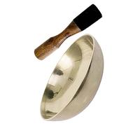 Abaodam Campane Tibetane 7 Chakra, Ciotola Canto per Meditazione, Rame e Legno, con Mazzetta, per Yoga e Pratica
