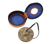 Abaodam Campanello di Meditazione in Rame, Suono e Nitido, per Yoga e Mindfulness, Strumento per Rilassamento e Pratica Spirituale