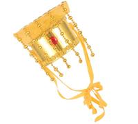 Abaodam Cappello Imperatore Cinese Accessorio Elegante e Confortevole Oro in Plastico per Cosplay e Role-playing per Famiglia e Amici