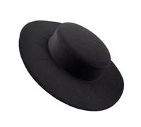 Abaodam Cappello Piccolo Elegante Nero in Eva Leggero per Feste e Halloween Design Speciale e Effetto Decorativo per Donna Taglia 55 Cm
