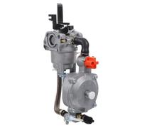 Abaodam Carburatore Bifuel per Generatore e Pompa 2kw-6.5kw, Argento | Lega di Alluminio, Rame e Gomma Abs, Installazione Facile, per Aree Rurali e Potenza D'emergenza