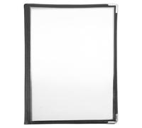Abaodam Cartella Facile da Conservare e Piatta per Menù Copertina Creativa in Pvc Trasparente Stili multipli per Cucina e Ristorazione Professionale Stili multipli