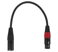 Abaodam Cavo Adattatore Xlr da 3 Pin Femmina a 5 Pin Maschio 03 M in Rame Schermatura Doppia per Microfono Professionale Cavo Audio Bilanciato per Mixer e Registrazioni Live