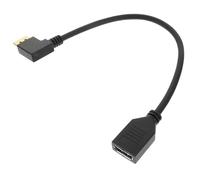 Abaodam Cavo di Prolunga Maschio-femmina per Displayport Prolunga per Monitor da Gioco e PC Connessione Stabile e Affidabile Compatibile Dispositivi Vari Soluzione per Configurazione Displ