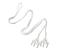 Abaodam Cavo Scherma Epee Trasparente Flessibile Accessorio Maschera Connessione Sicura per Schermidori Professionisti