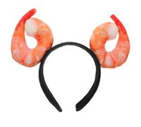 Abaodam Cerchietto Divertente a Forma di Gambero in Resina e Plastica, Leggero e Creativo, come Accessorio per Feste in Costume e Oggetti di Scena per Cabine Fotografiche